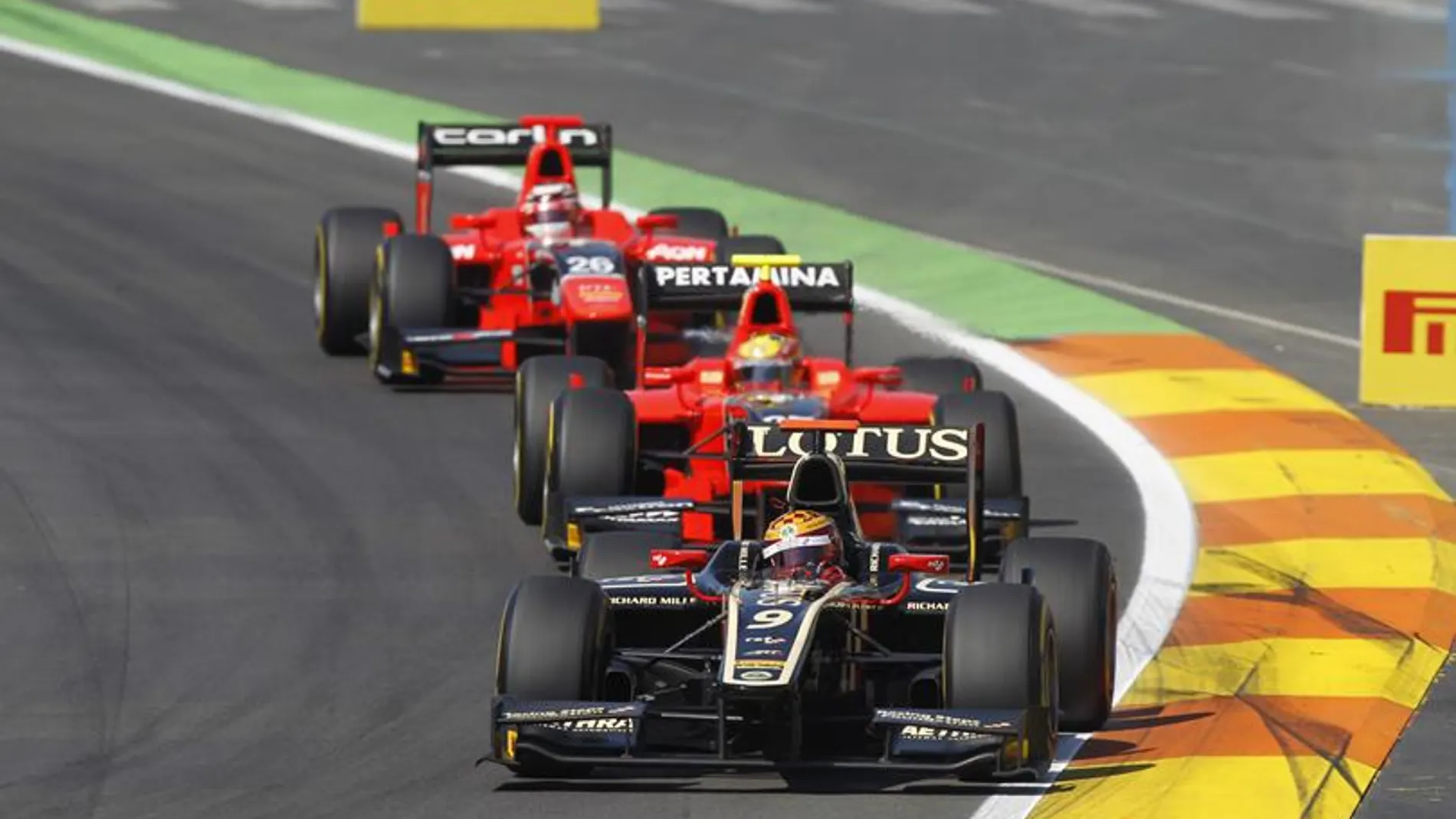 Carrera de GP2 en Valencia
