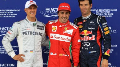 Alonso doma las aguas de Silverstone y consigue la pole del GP de Gran Bretaña