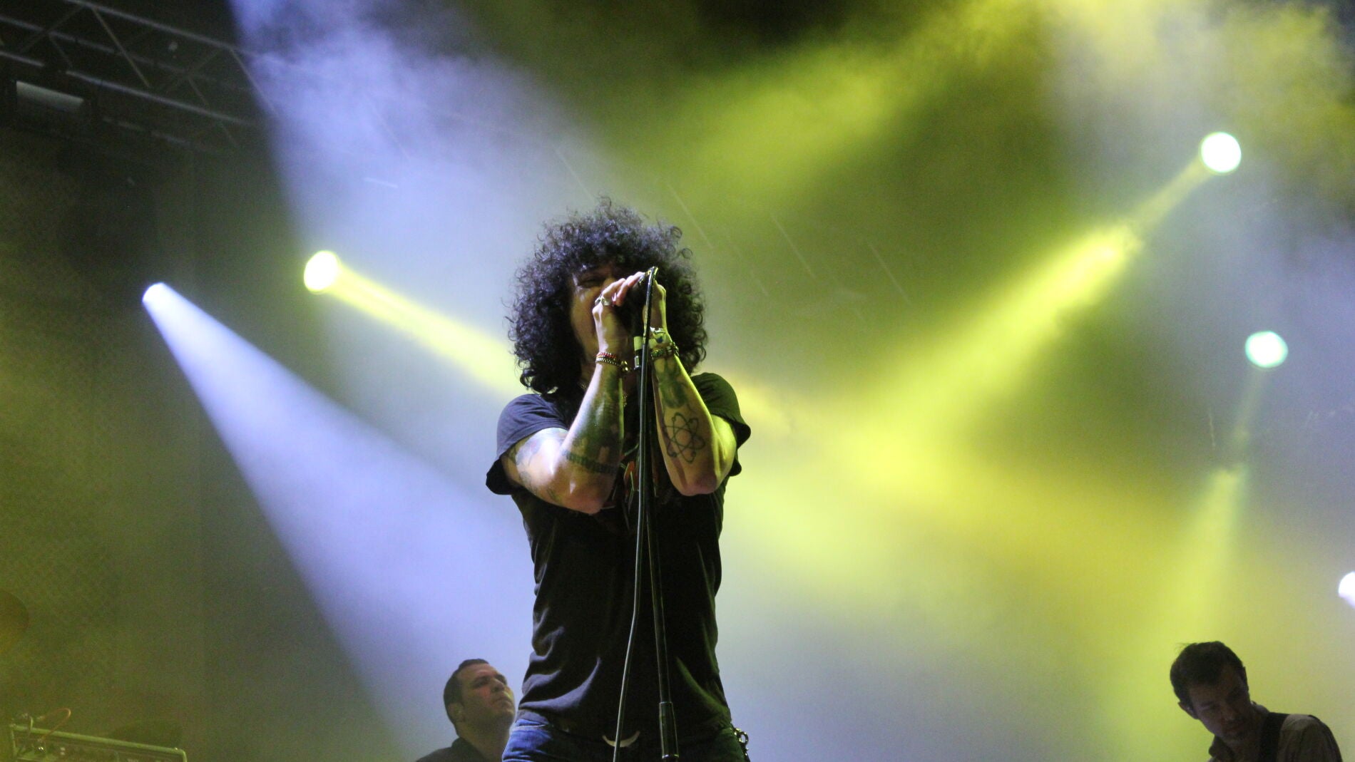 Cedric, de At the Drive-In en el Maravillas