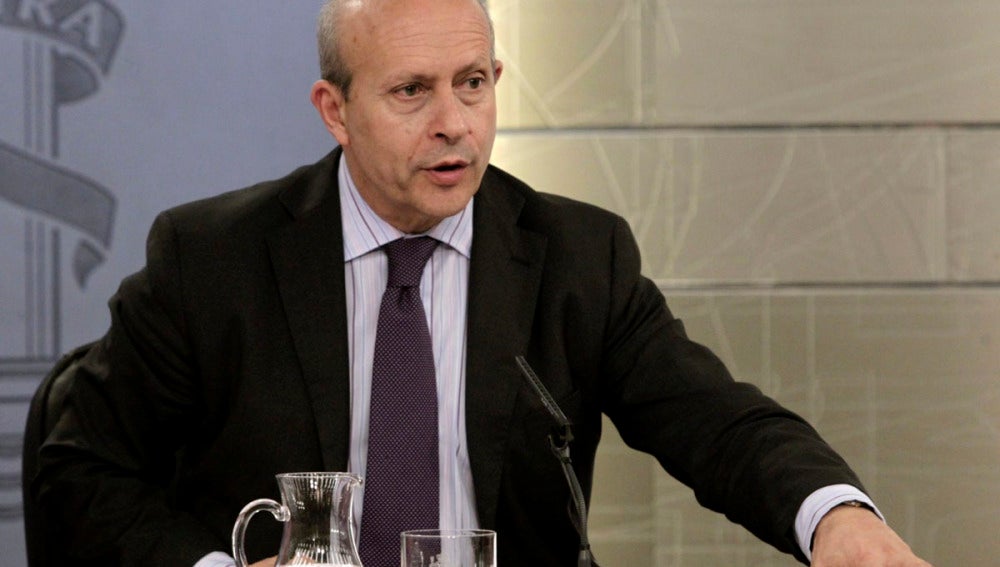 José Ignacio Wert, ministro de Educación