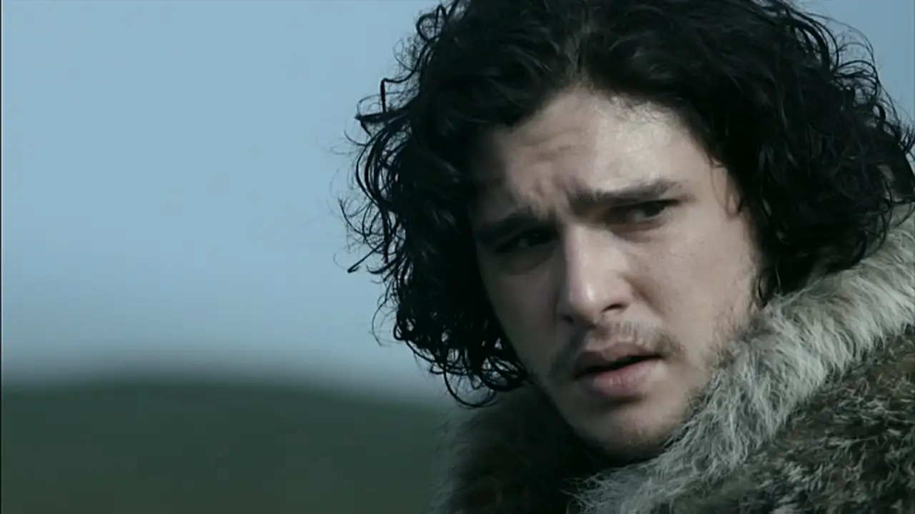Ned Stark se despide de Jon Nieve