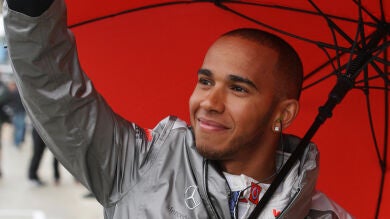 Hamilton, un centenario al límite en Hockenheim 