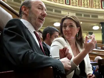 Rubalcaba en el Congreso de los Diputados Rubalcaba en el Congreso de los Diputados