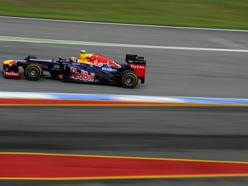 Mark Webber en su Red Bull