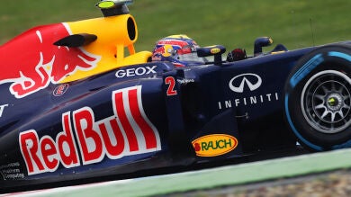 Webber cambia su caja de cambios y pierde cinco puestos en la parrilla