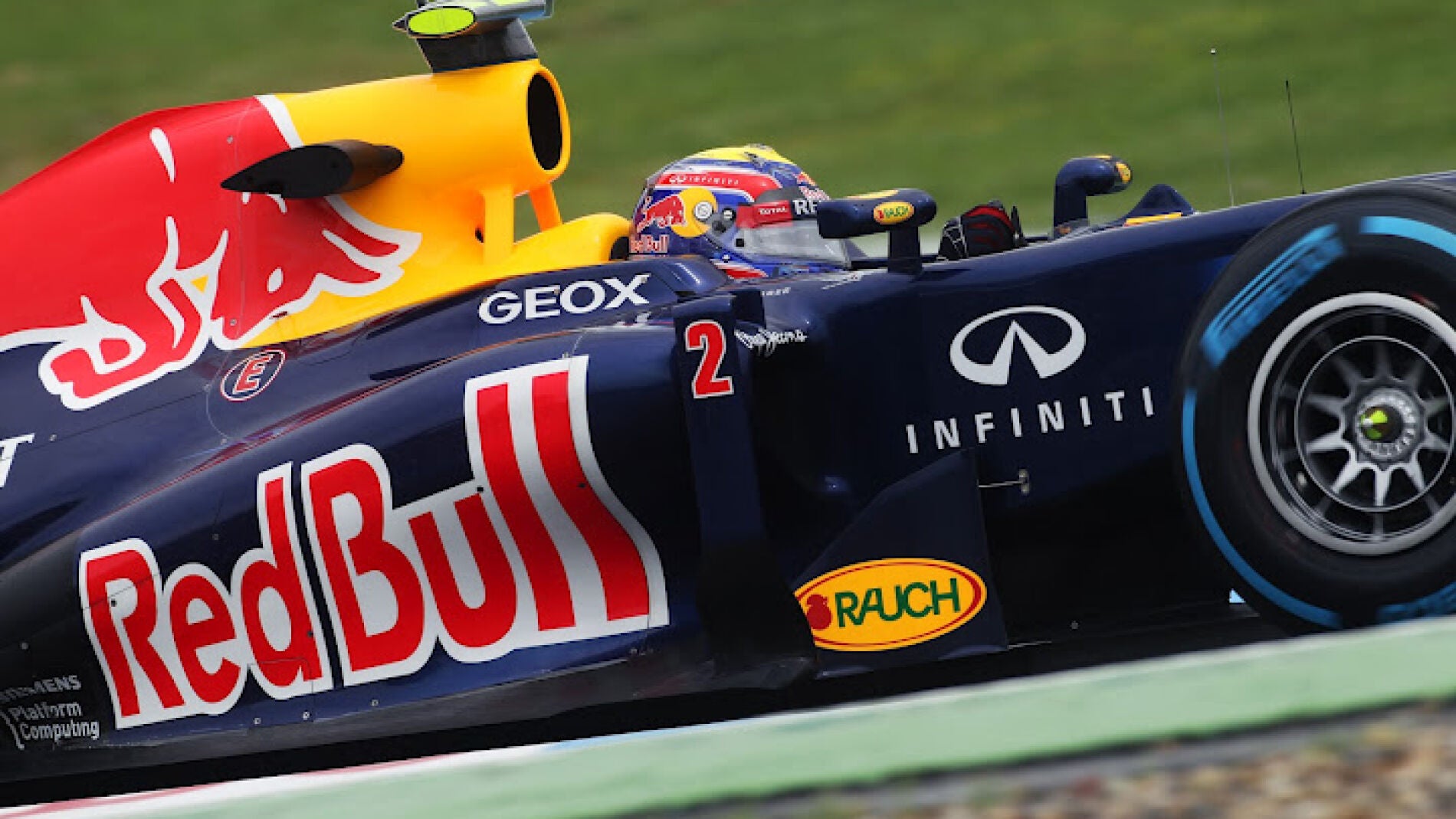 Mark Webber en Hockenheim