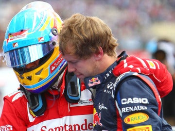Alonso, junto a Vettel en Alemania