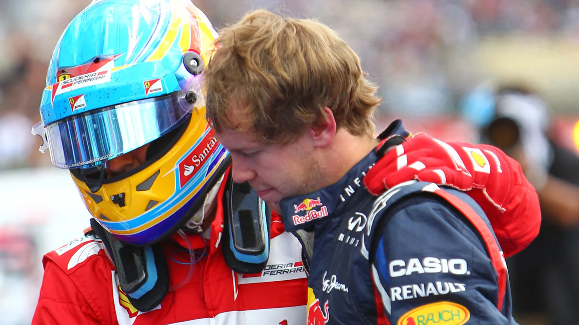 Alonso, junto a Vettel en Alemania