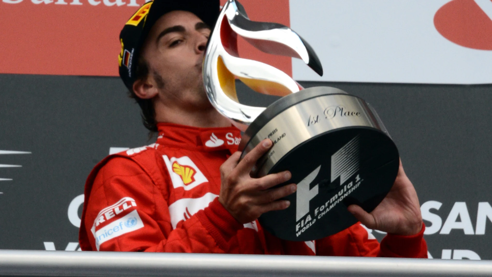 Alonso, ganador del GP de Alemania