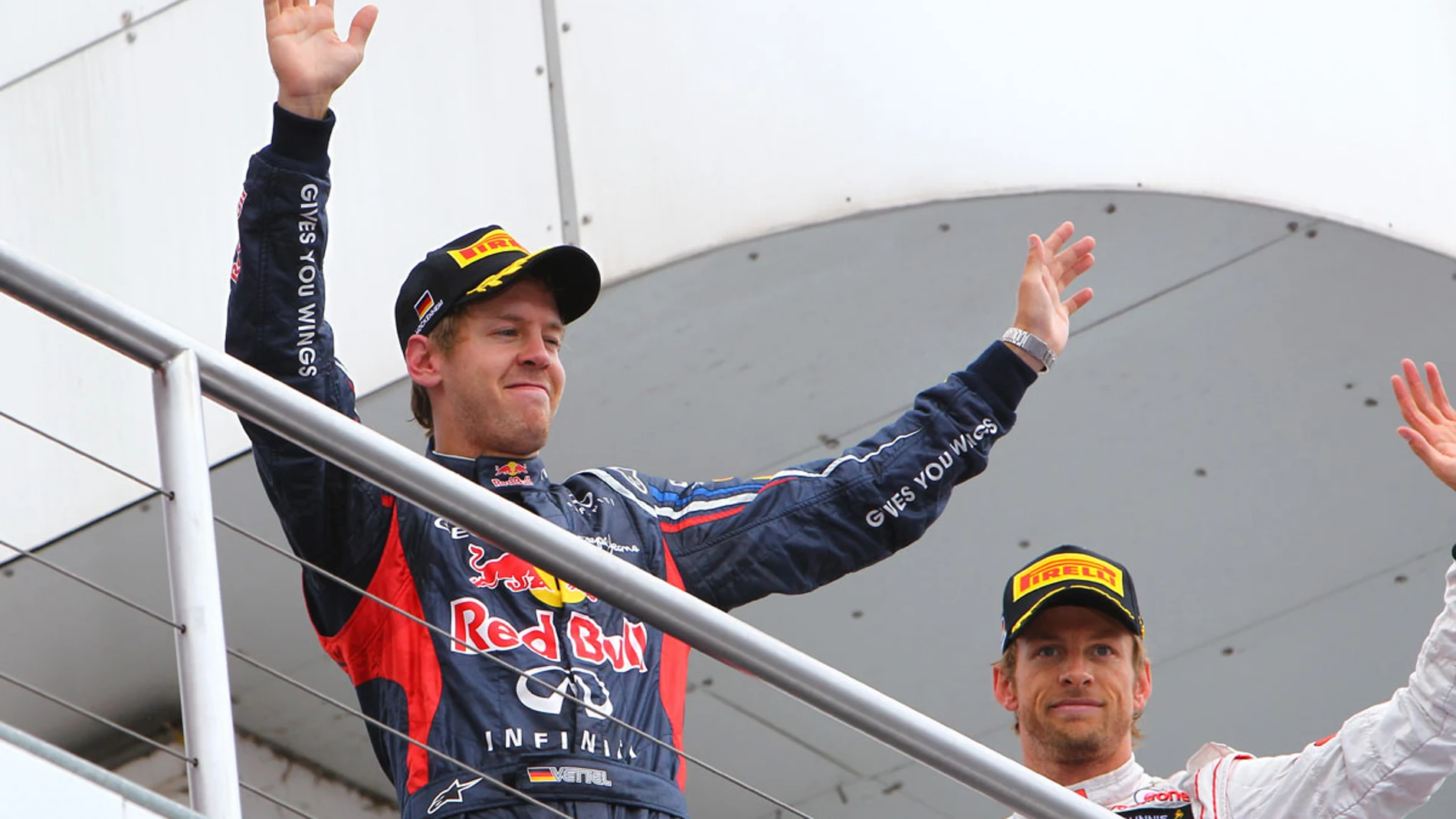 Vettel tras la carrera en Alemania
