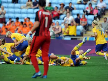 Jugadoras de fútbol femenino Jugadoras de fútbol femenino