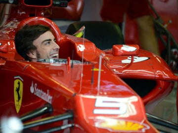 Alonso en Hungaroring