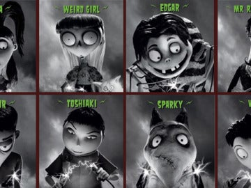 Los personajes de 'Frankenweenie'