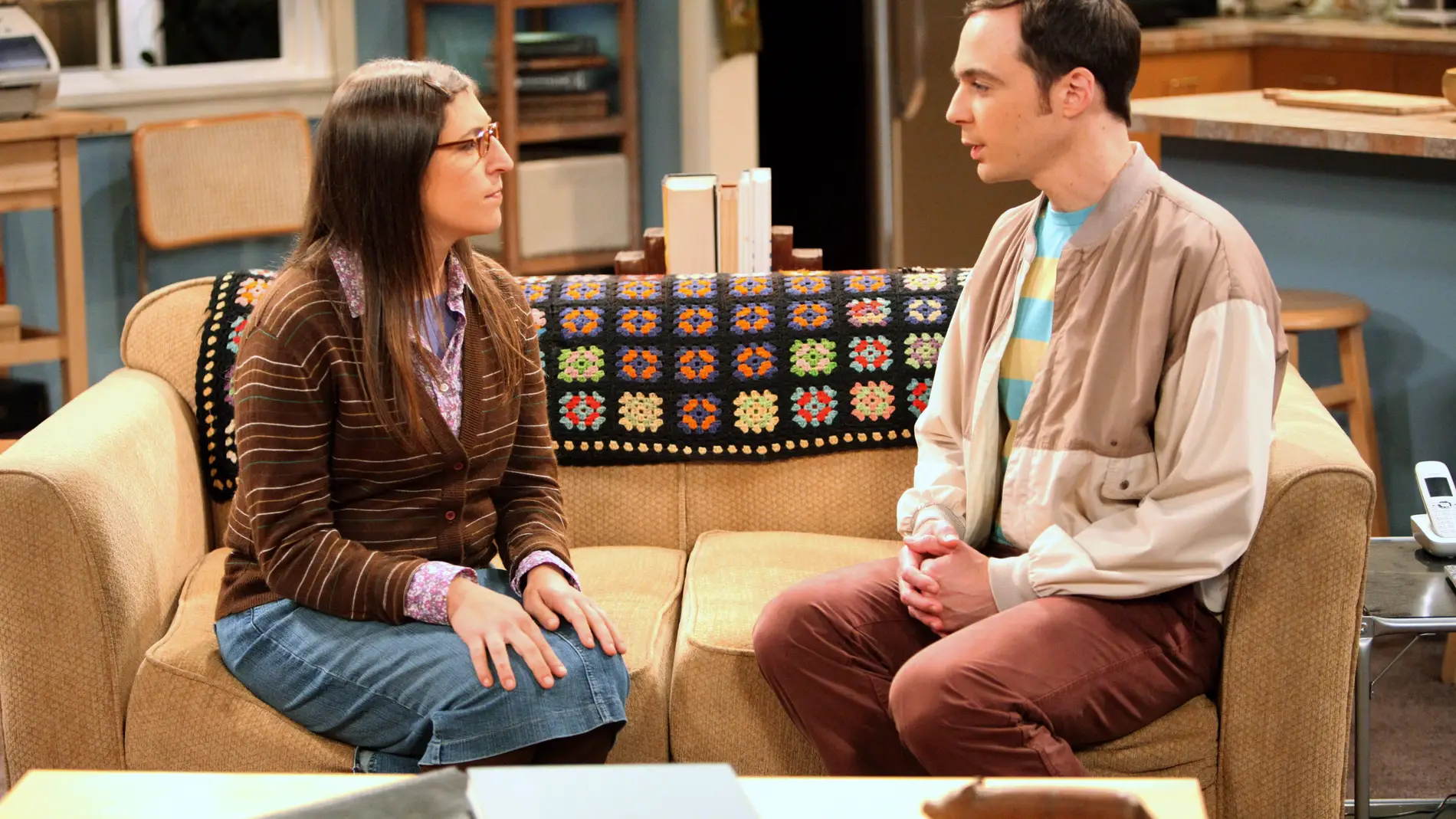 Amy con Dr. Sheldon Cooper