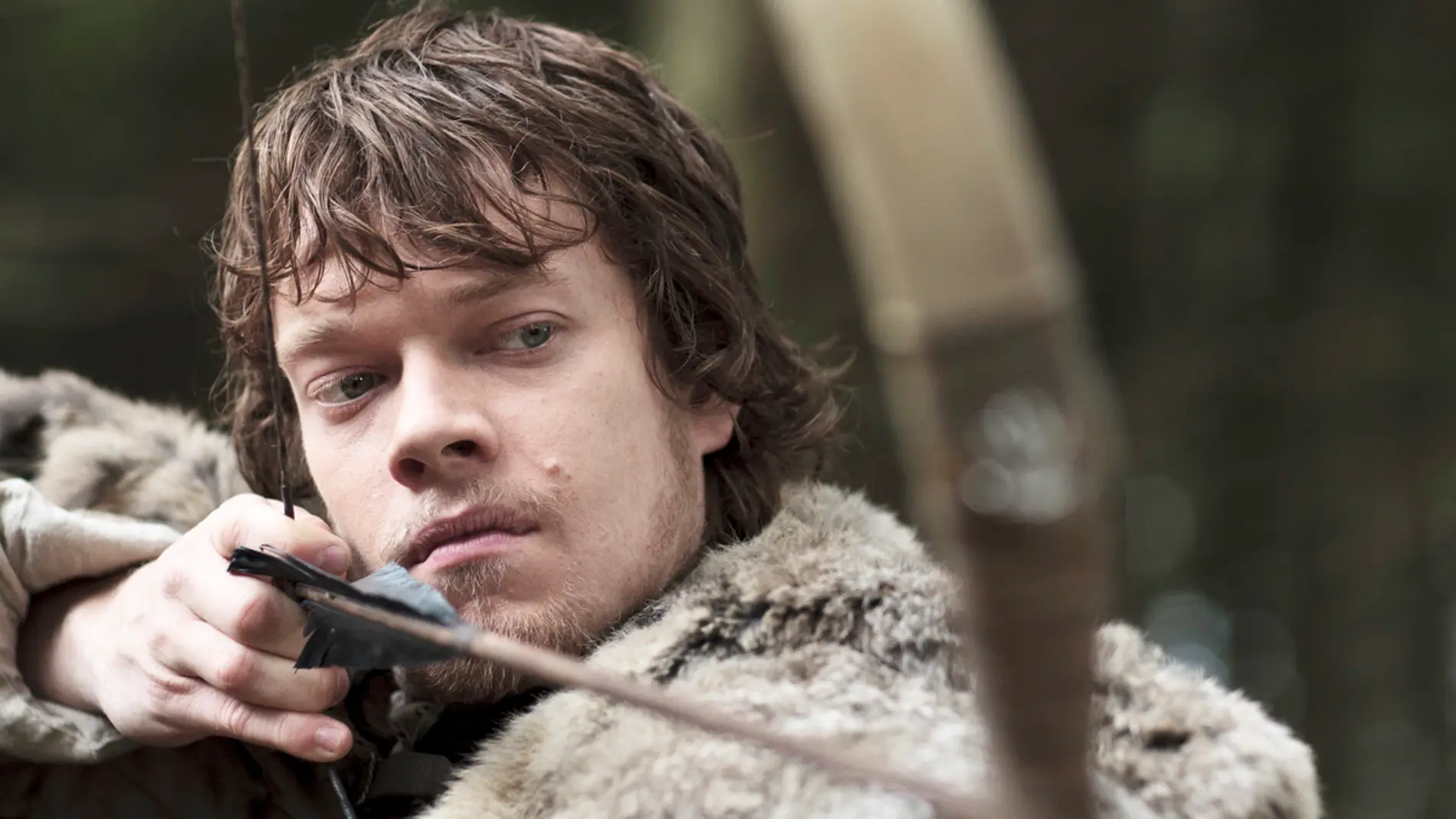 Theon Greyjoy, con el arco