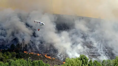 Incendio de O Barco, en Galicia Incendio de O Barco, en Galicia