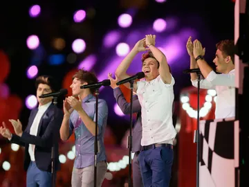 Los chicos de One direction lo dieron todo y más en su tierra Los chicos de One direction lo dieron todo y más en su tierra