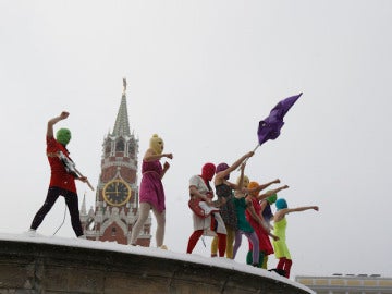 El grupo de punk Pussy Riot