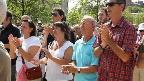 Manifestación en apoyo al preso etarra, Bolinaga Manifestación en apoyo al preso etarra, Bolinaga