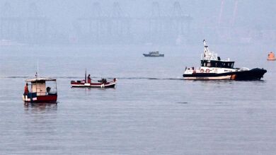 Dos pesqueros de La Línea faenan en aguas gibraltareñas sin incidentes