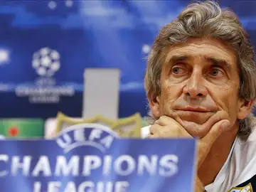 Pellegrini en rueda de prensa Pellegrini en rueda de prensa