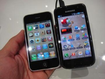 iPhone y Samsung Galaxy