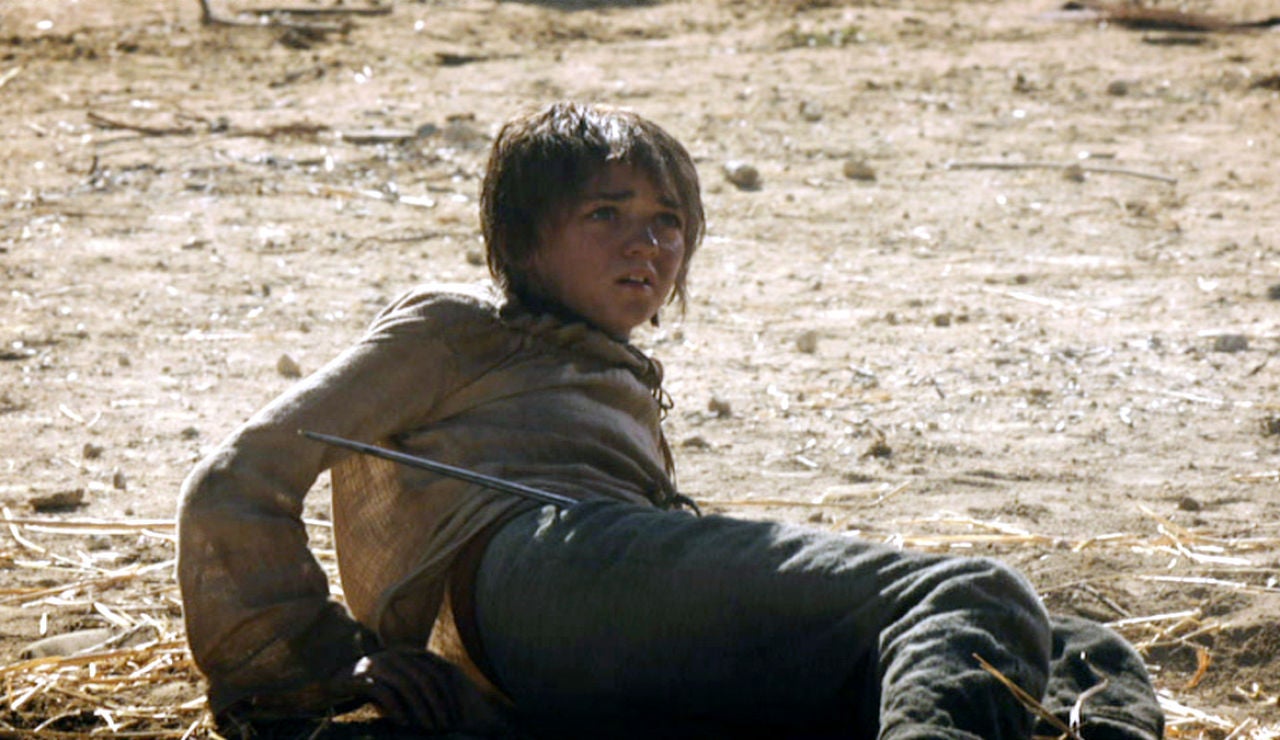 Arya huye de Desembarco del Rey