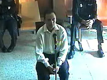 Bretón en su comparecencia ante el juez Bretón en su comparecencia ante el juez