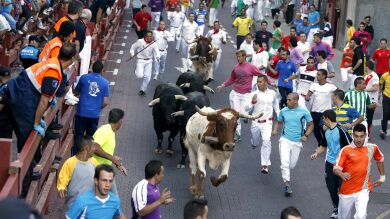 Ocho heridos en el rapidísimo segundo encierro de San Sebastián de los Reyes