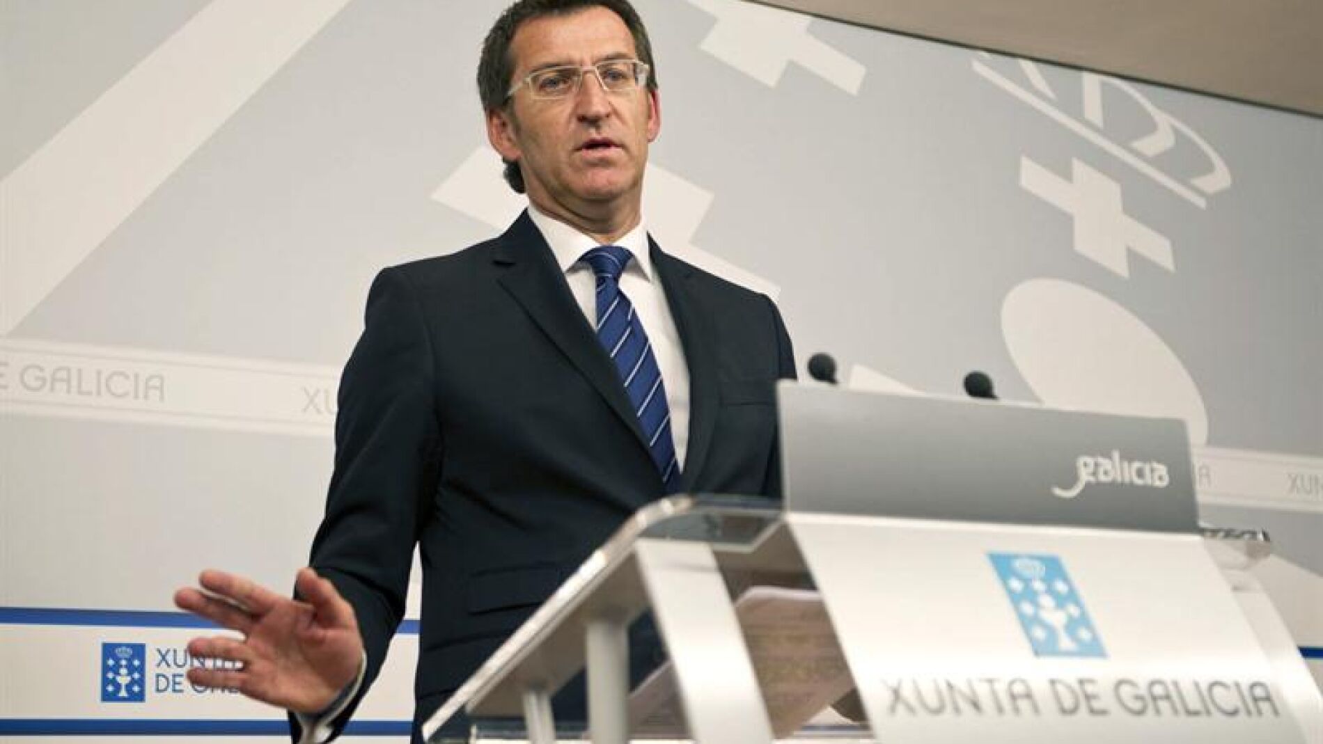 Alberto Nu&ntilde;ez Feij&oacute;o, presidente de la Xunta de Galicia