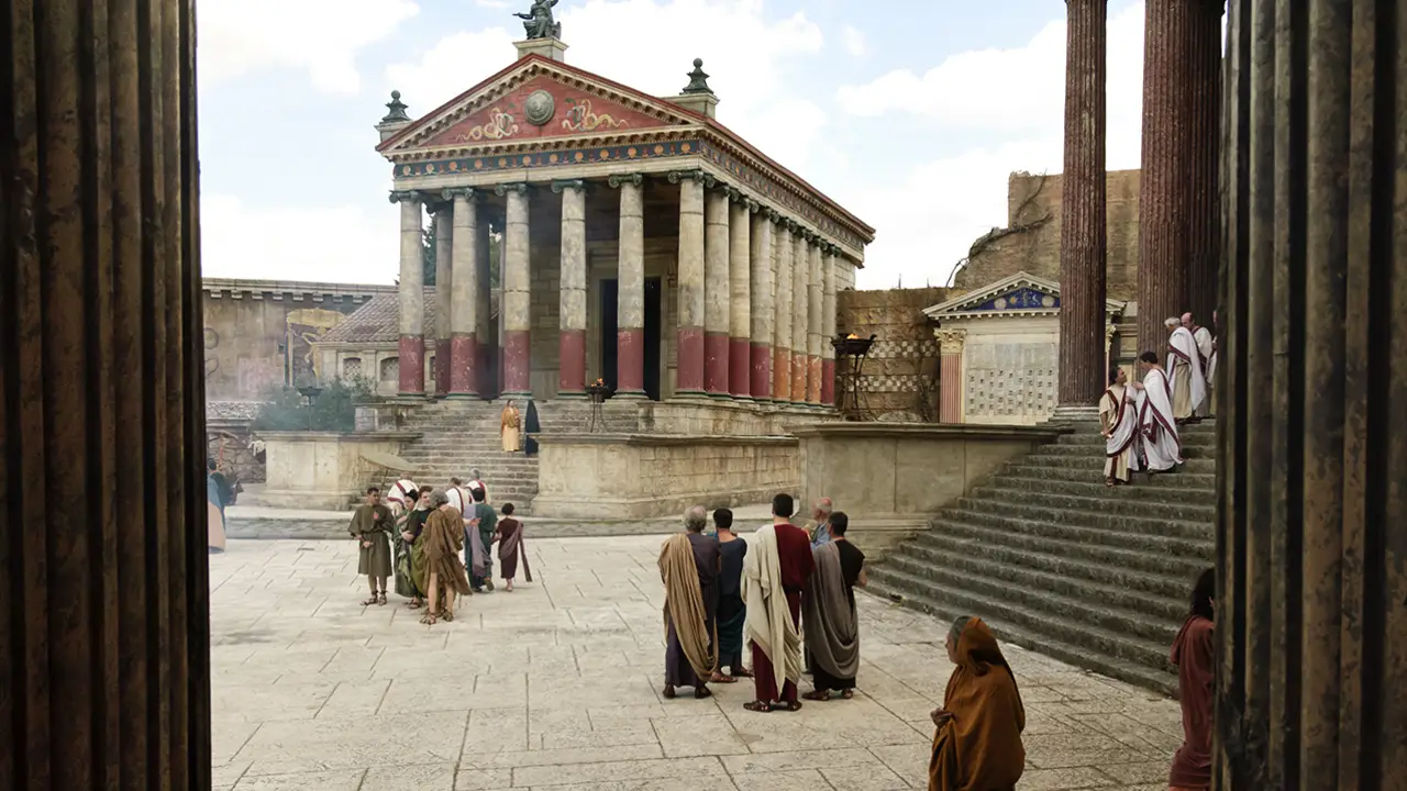 Decorado de 'Imperium'