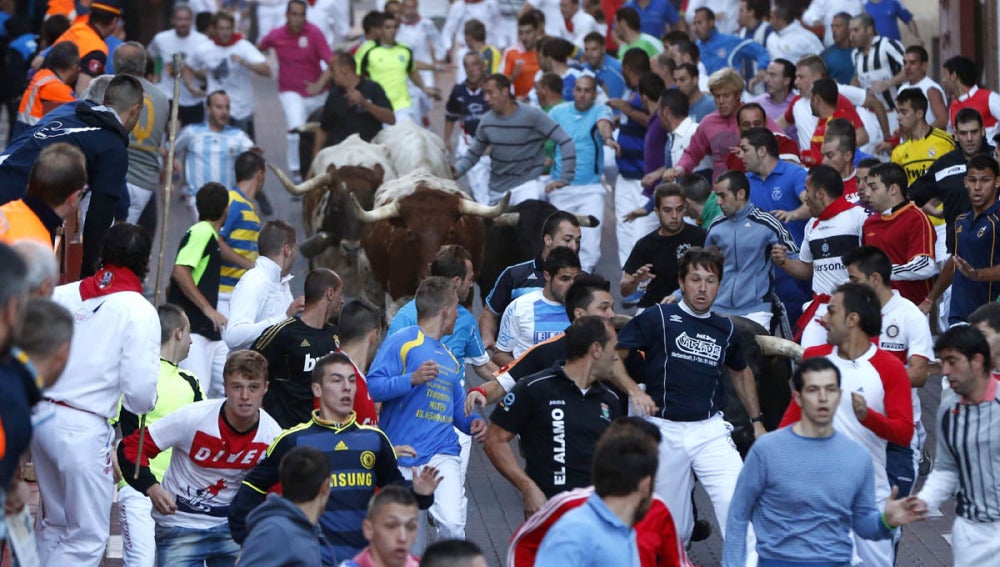 Cuarto encierro Sanse 2012