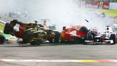 Análisis del accidente en Spa