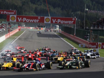 Carrera de las GP2 Series en Spa