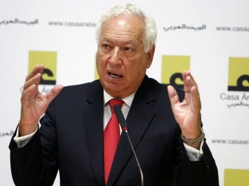 García-Margallo durante una rueda de prensa