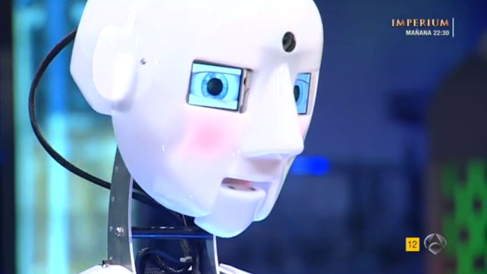Robothespian, el robot del futuro que imita los gestos humanos