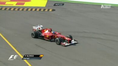 Alonso, con problemas en la caja de cambios