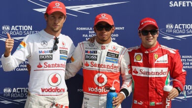 El Ferrari de Alonso se 'rompe' en la Q3 y deja la pole en bandeja para Hamilton