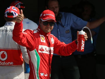 Felipe Massa da el O.K.