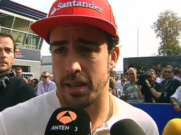 Alonso, tras la carrera de Monza