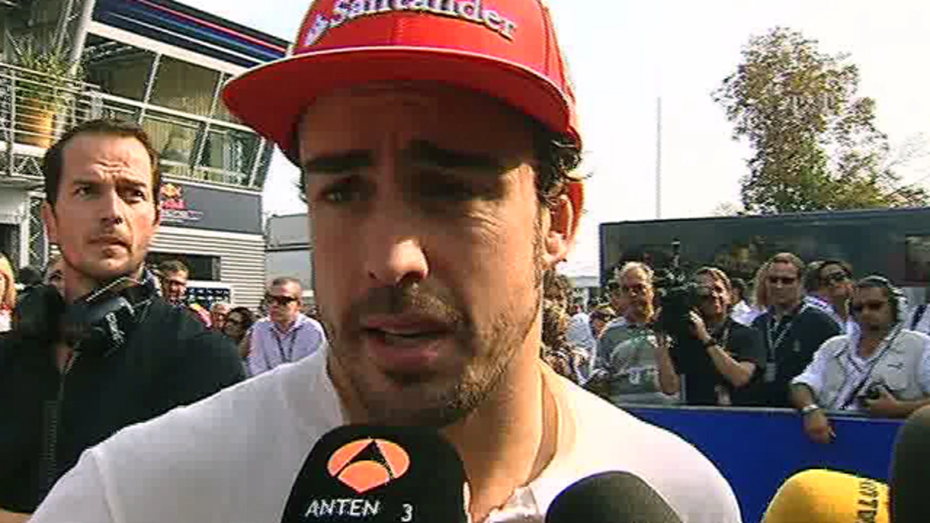 Alonso, tras la carrera de Monza