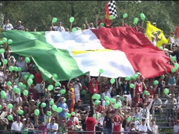 La bandera italiana en la F1