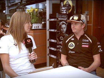 Nira Juanco entrevista a Kimi Raikkonen