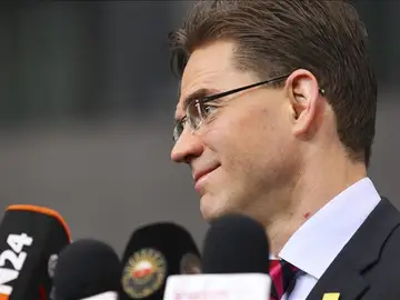 El primer ministro finés, Jyrki Katainen El primer ministro finés, Jyrki Katainen