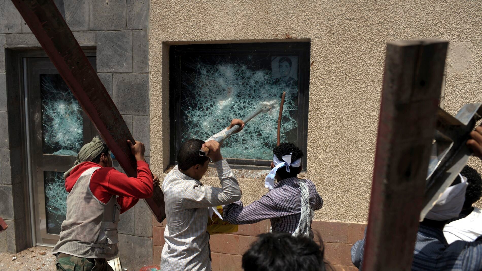 Ataque a la embajada de EEUU en San&aacute;