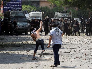 Disturbios en El Cairo