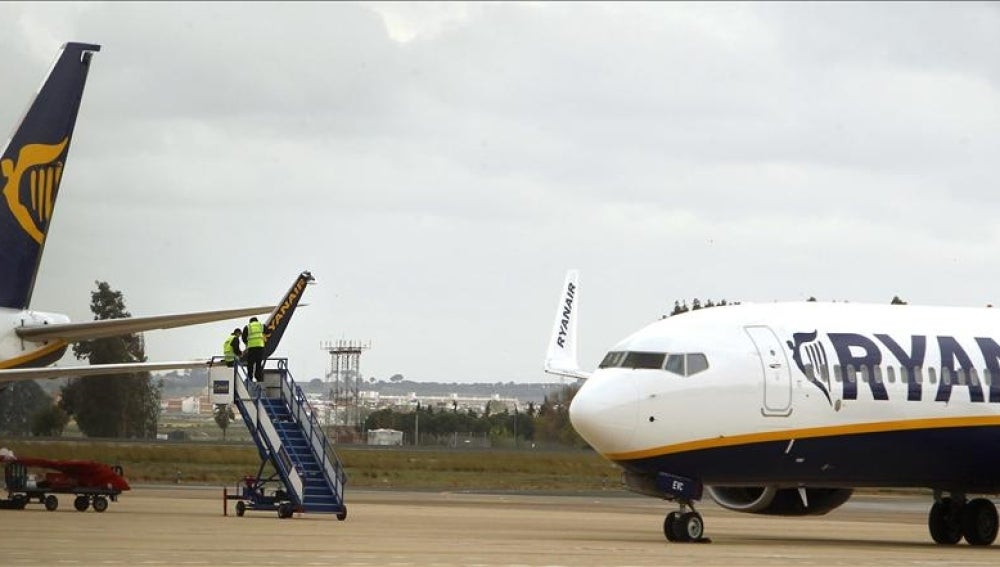 Aviones de Ryanair