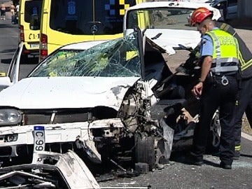 Accidente en Jinámar Accidente en Jinámar