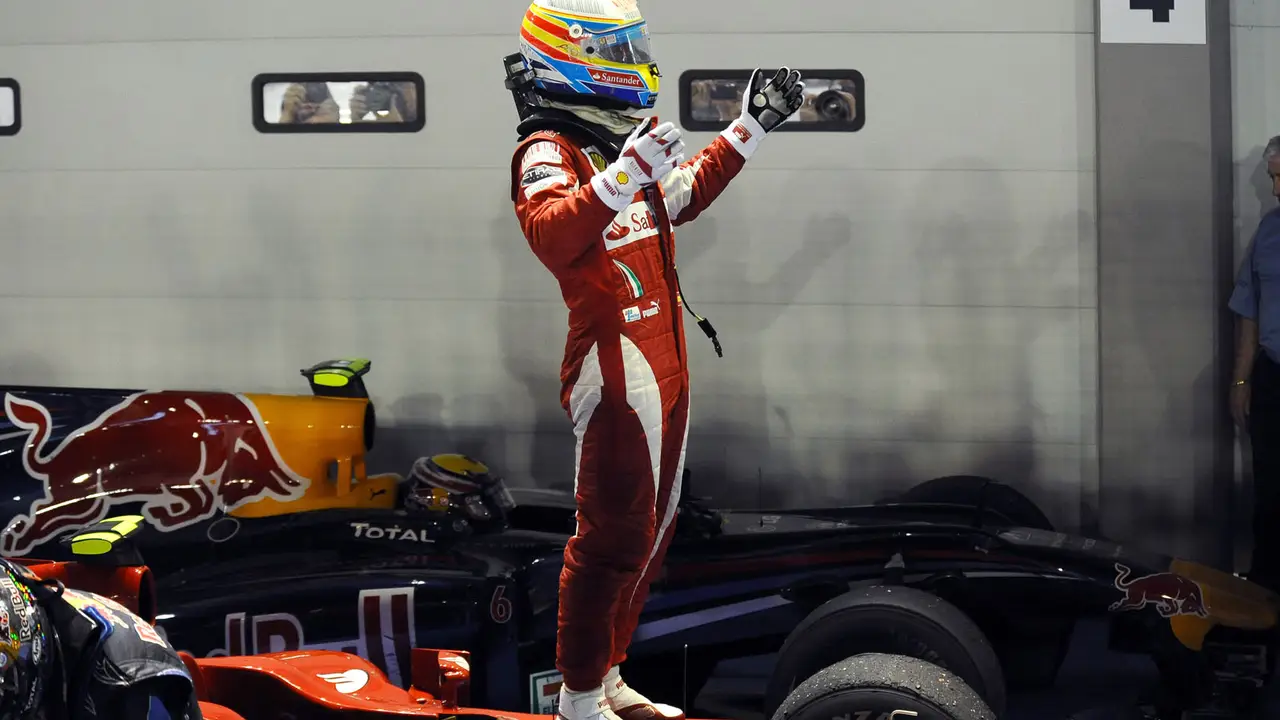 Fernando Alonso ganó en 2010 en Singapur