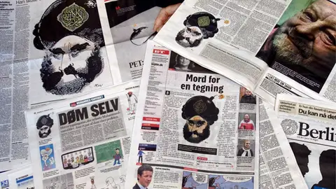 Caricaturas de Mahoma Caricaturas de Mahoma